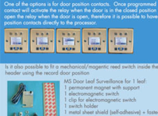 STM 20 Door Position Contacts/Alarm Contacts