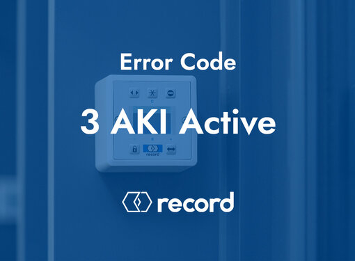 How to resolve BDE Error 3 - AKI>60sec Active