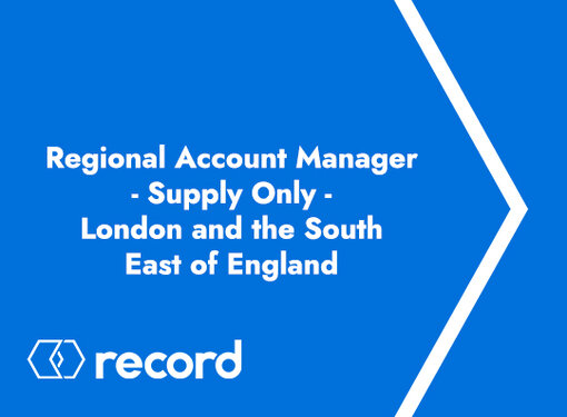 Regional Account Manager – Supply Only - London and the South East of England